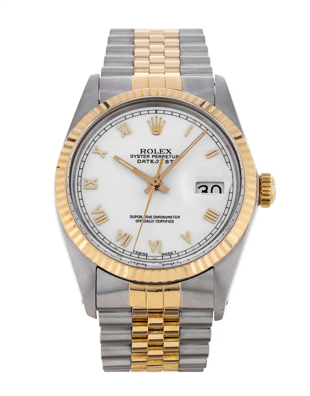 men's Rolex watches with linen dial -​Rolex Datejust 36mm Men's Watch