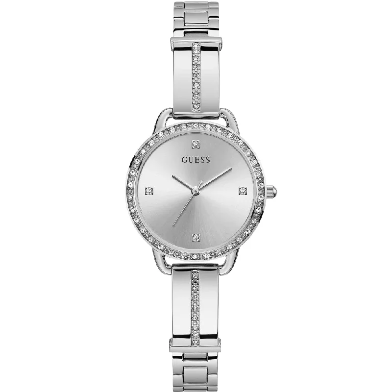 Guess Bellini Ladies Silver Watch GW0022L1