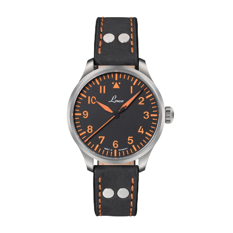 Men's Military Watches with Barometer Calibration-Pilot Basic Neapel 39 862129
