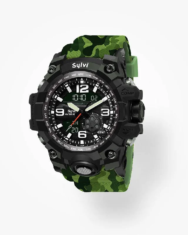 Men's Military Watches with War Memorial Edition-Frist Camogreen