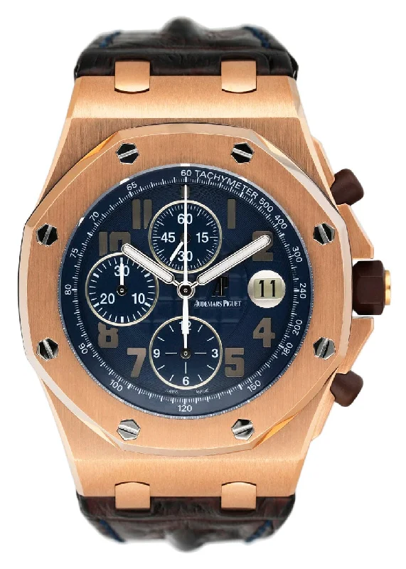 Men's Audemars Piguet Swiss Made Style Watches-Audemars Piguet Royal Oak Offshore 26365OR Pride of Argentina Mens Watch With Archives
