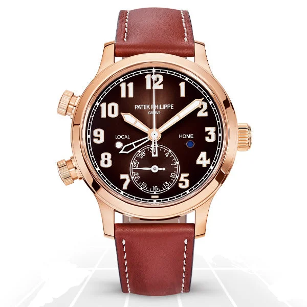 Men's Patek Philippe Watches for Technological Innovation-Patek Philippe	Calatrava Pilot Travel Time	7234R-001