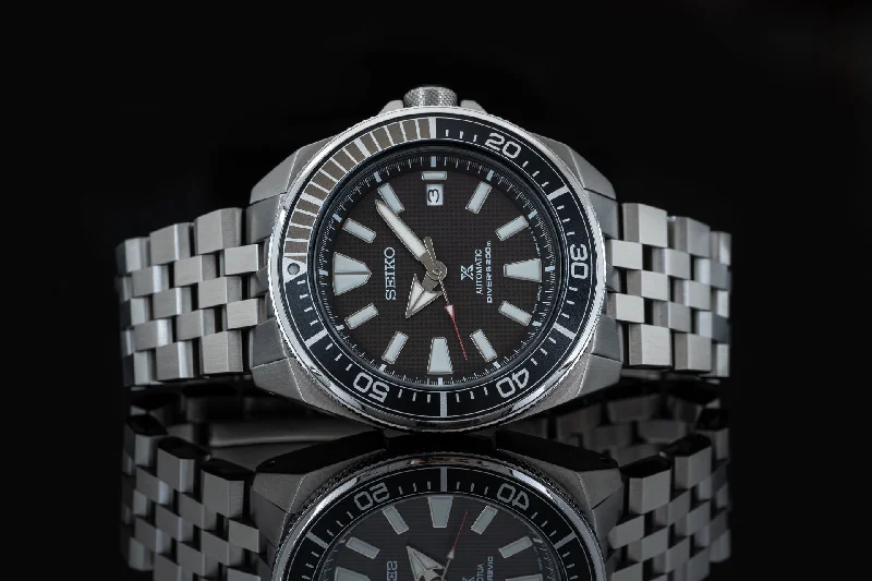 Men's Seiko Modern Design Watches-Super Engineer Bracelet (Seiko Samurai)