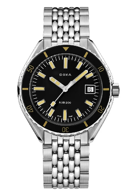 Men's Stylish Dress Watches with Unique Designs-Doxa Sub 200 Sharkhunter 799.10.101.10