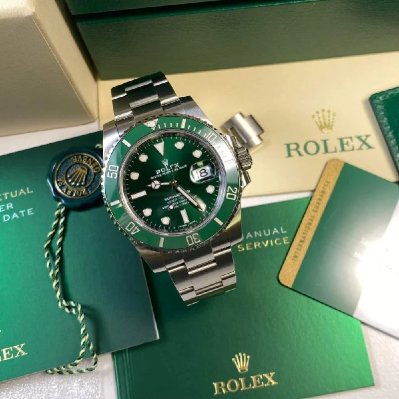 Women's Rolex Business Meeting Watches-Rolex Submariner 116610LV Hulk (2020)