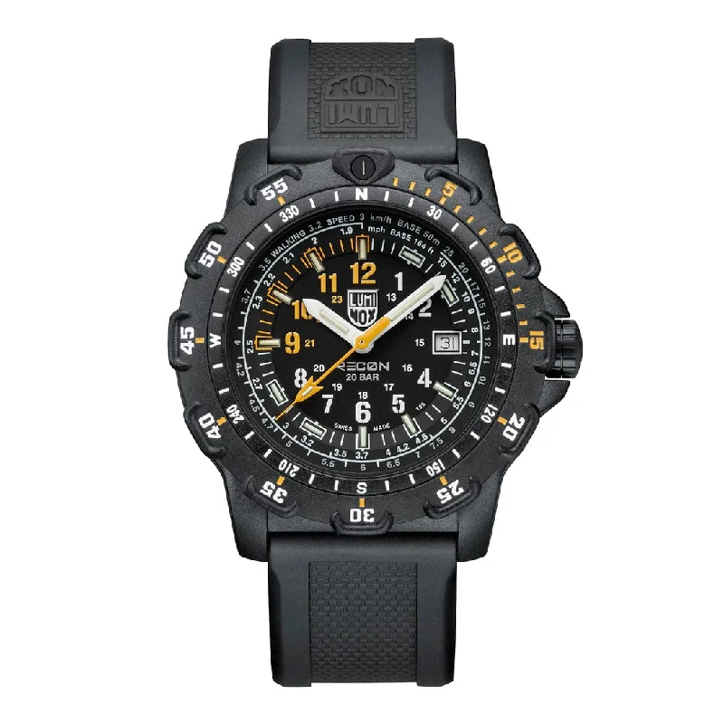 Men's Military Watches with Classic Design-RECON Point Man 8820 Series Heritage Wristwatch, 45 mm, Outdoor Watch