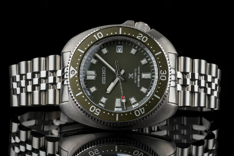Men's Seiko Limited Edition Style Watches-Executive Bracelet (Seiko SPB15x "Willard")