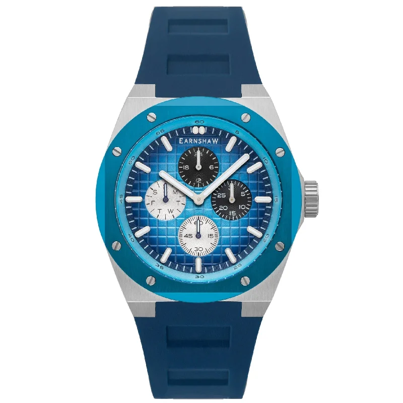 Men's Summer Dress Watches for Beach Weddings-Thomas Earnshaw Bessemer Calendar Watch ES-8253-01