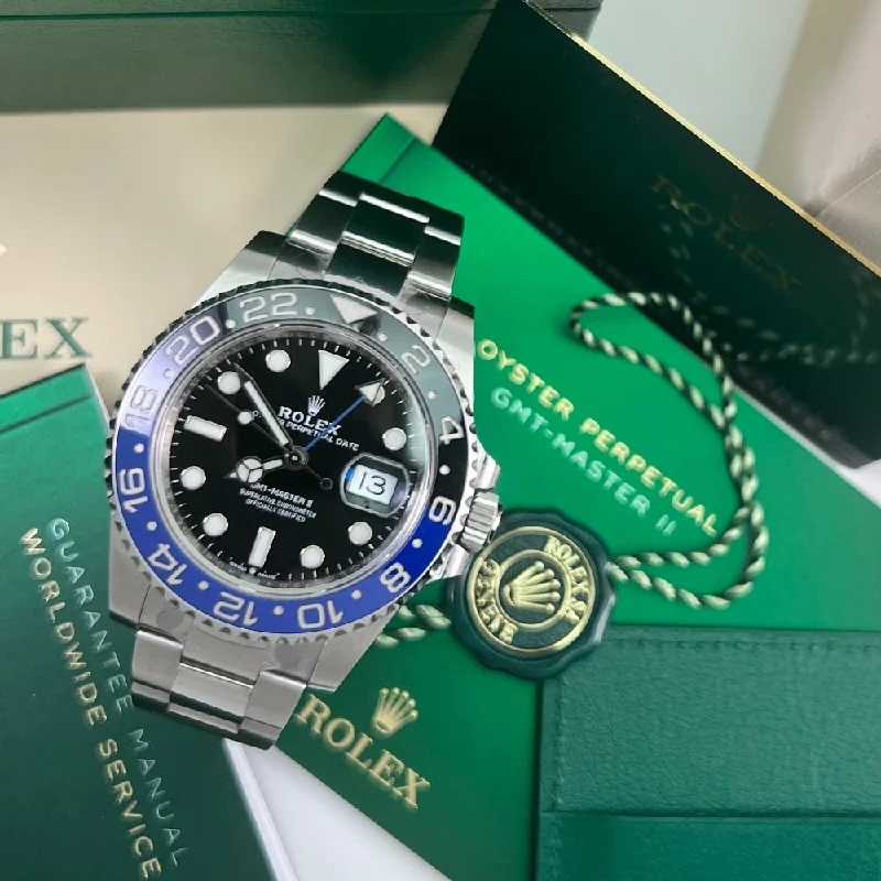Women's Rolex Datejust Watches-Rolex GMT Master II 126710BLNR Batman (2022)
