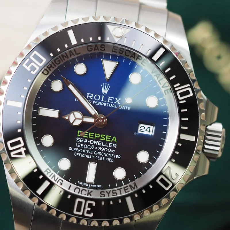 Women's Rolex Digital Watches-Rolex Deepsea 116660 D-Blue (2016)