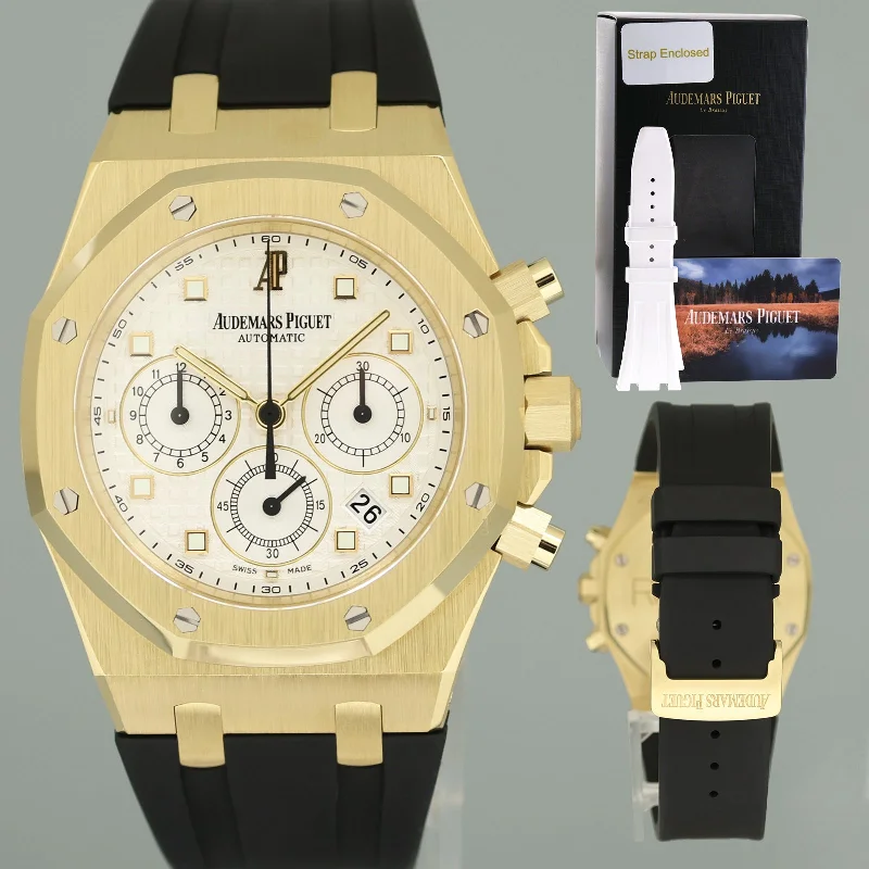 Audemars Piguet Holiday Season Style Watches for Women-2025 Service Papers Audemars Piguet Royal Oak 26022BA Yellow Gold 39mm Watch Box