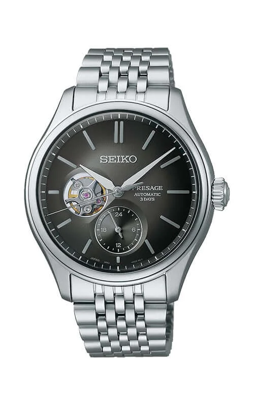 Men's Seiko Solar Powered Watches-Seiko Presage Classic Series SPB471J1
