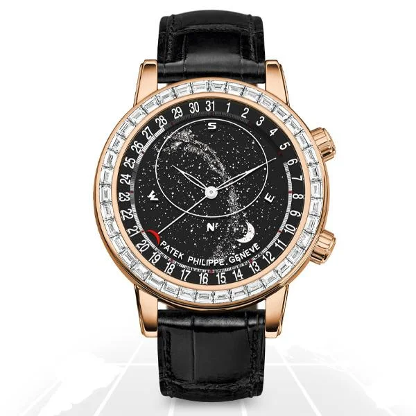 Men's Patek Philippe Watches for Mountain Climbing-Patek Philippe	Grand Complications Celestial Moon Age	6104R-001