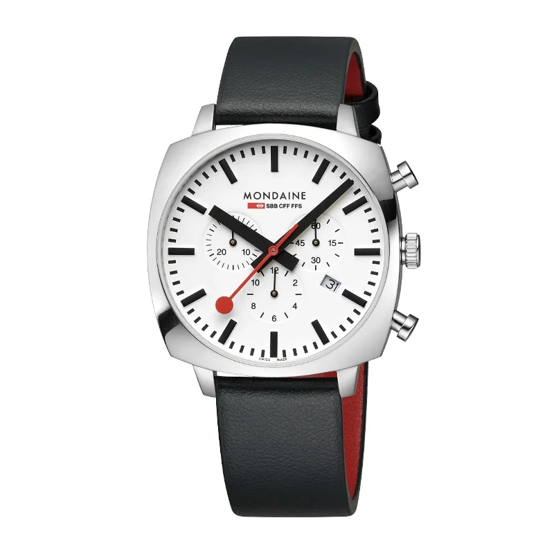 Men's Chronograph Watches for Weather Monitoring-Grand Cushion 41mm Chronograph MSL.41410.LBV.SET