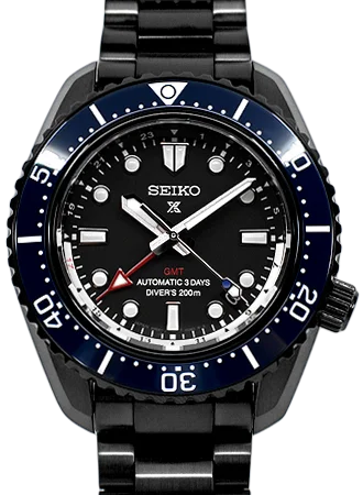 Men's Seiko Minimalist Style Watches-Prospex Mechanical Divers 1968 Heritage GMT Shohei Ohtani - Ltd Ed 1700pcs Ref. SBEJ023
