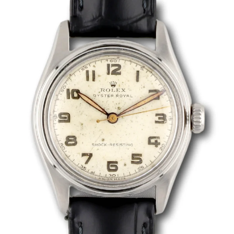 men's Rolex watches with power reserve indicator -​Rolex Oyster Royal Ref. 6044, 1952