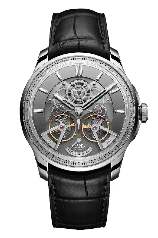 Men's Local Brand Design Dress Watches for Community Support-Czapek Place Vendome Complicité White Gold