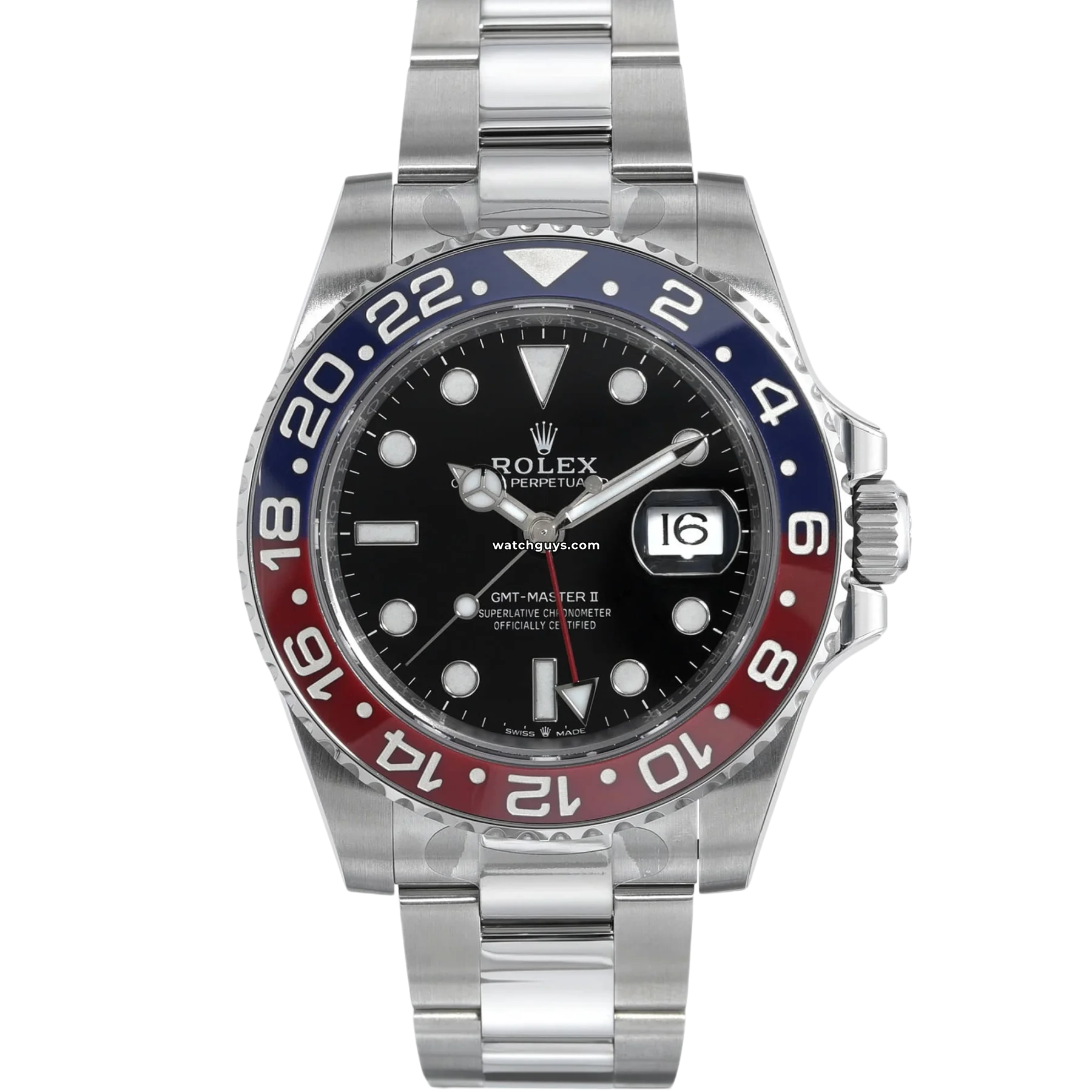 Women's Rolex Gift Style Watches-Rolex GMT-Master II 126710BLRO Pepsi