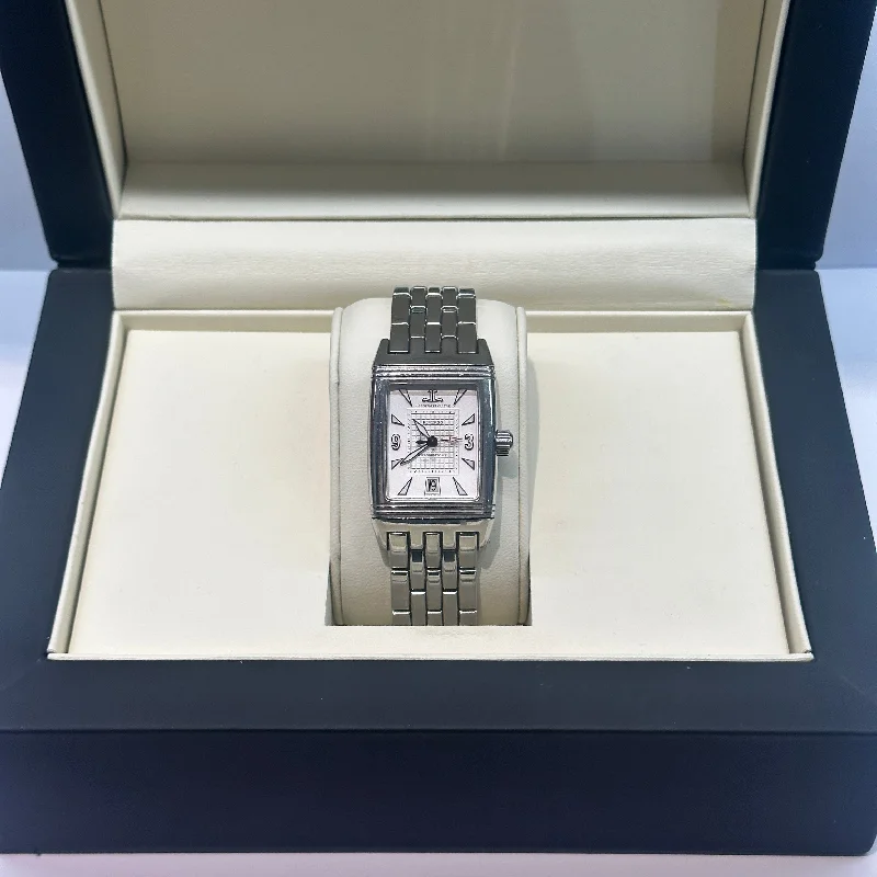Top waterproof Rolex men's watches for diving enthusiasts -Jaeger LeCoultre Reverso Grand Sport Stainless Steel (Ref. 295.8.59)