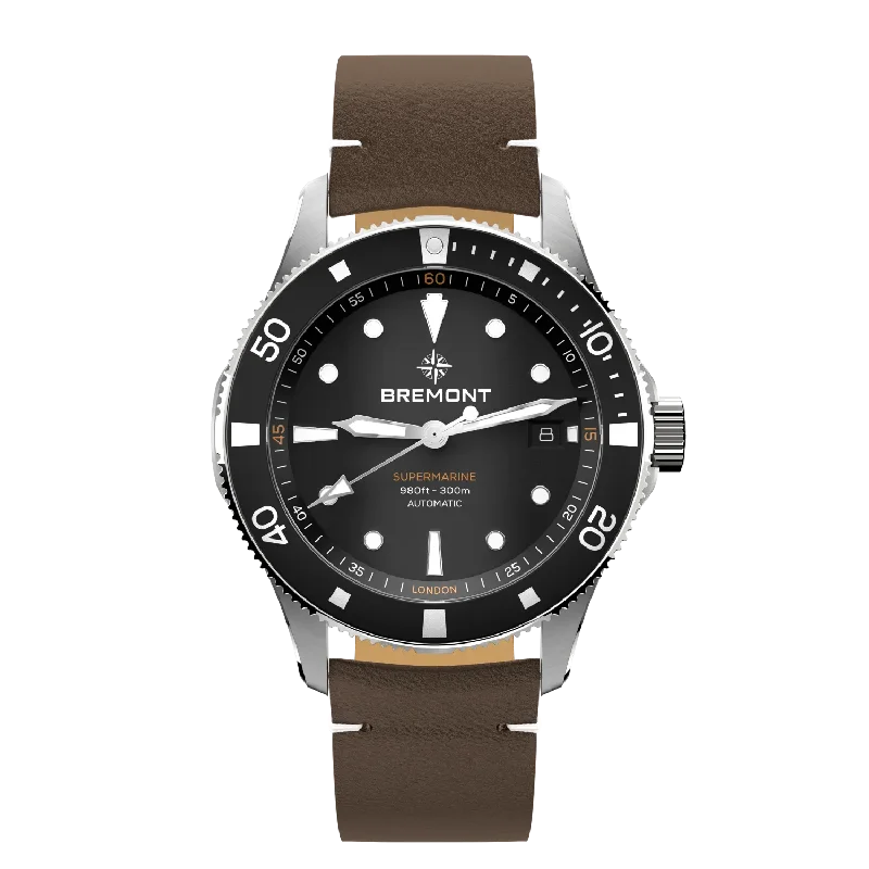 Men's Military Watches with International Student Programs-Supermarine 300M Date
