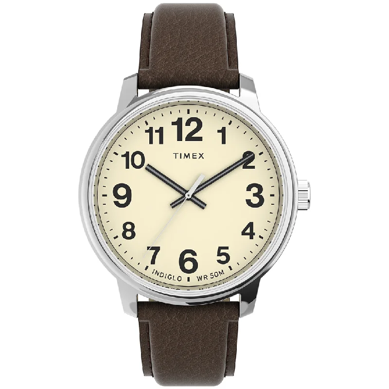 Men's Quartz Watches for Military Personnel-TIMEX, EASY READER
