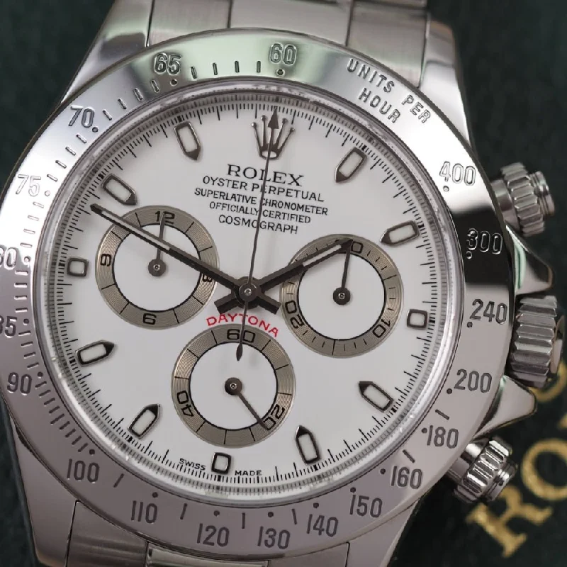 Women's Rolex Personalized Design Watches-Rolex Cosmograph Daytona 116520 (Thin Hands)