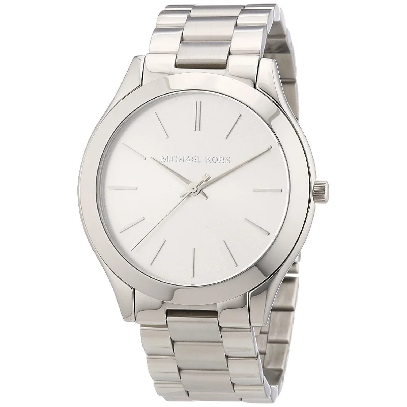 Women's Chronograph Watches for Weather Monitoring-Michael Kors Women's MK3178 unway Stainless Steel Watch
