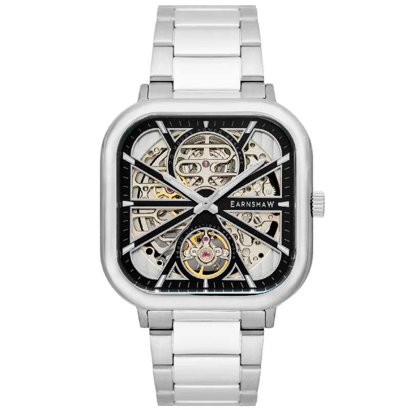Men's German Made Style Dress Watches for Engineering Excellence-Thomas Earnshaw Paxton Watch ES-8211-11
