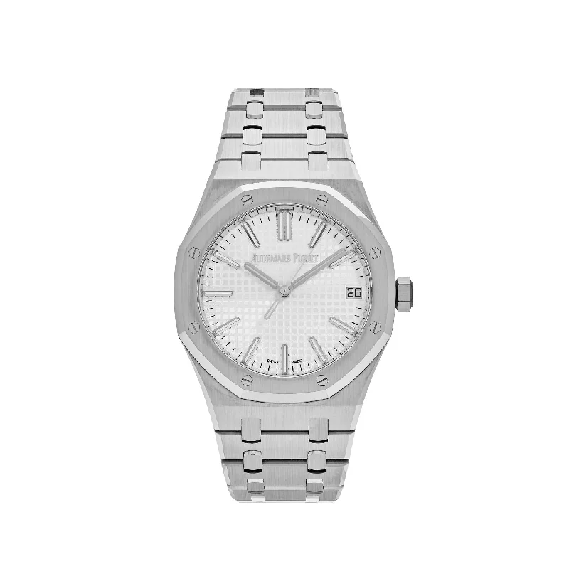 Men's Audemars Piguet Winter Design Watches-Audemars Piguet Royal Oak 15510ST.OO.1320ST.08 Selfwinding Stainless Steel Silver-toned  Dial (2023)