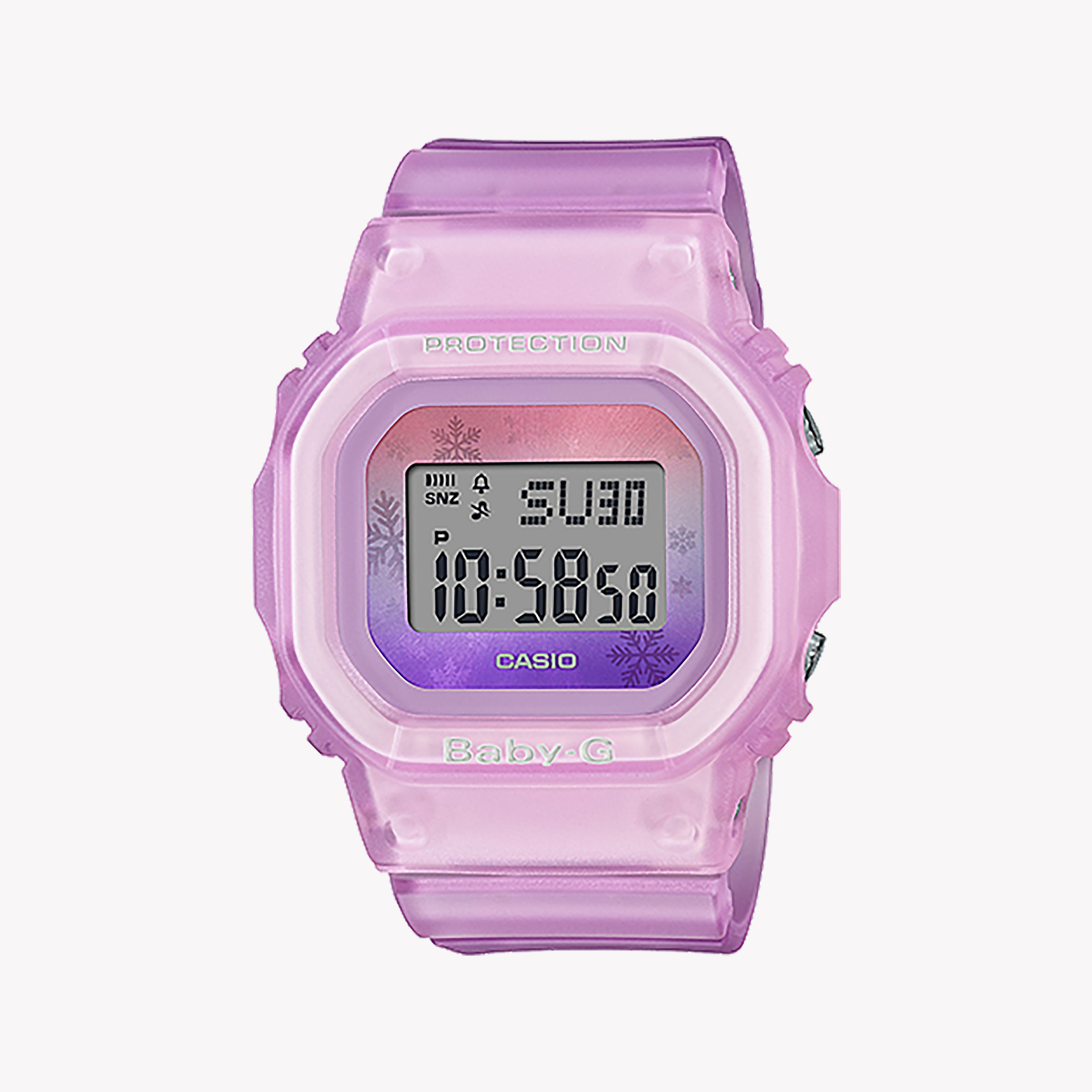 Men's Digital Watches for Outdoor Activities-BGD-560WL-4DR BABY-G WATCH - VIBRANT PINK SPIRIT WITH FUNCTIONAL FLAIR FOR ADVENTUROUS WOMEN