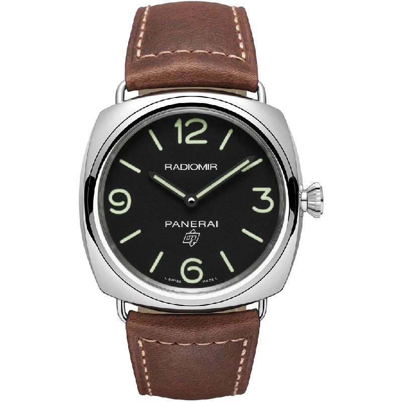 Women's Military Watches with Classic Design-Radiomir Base Logo 45MM PAM00753