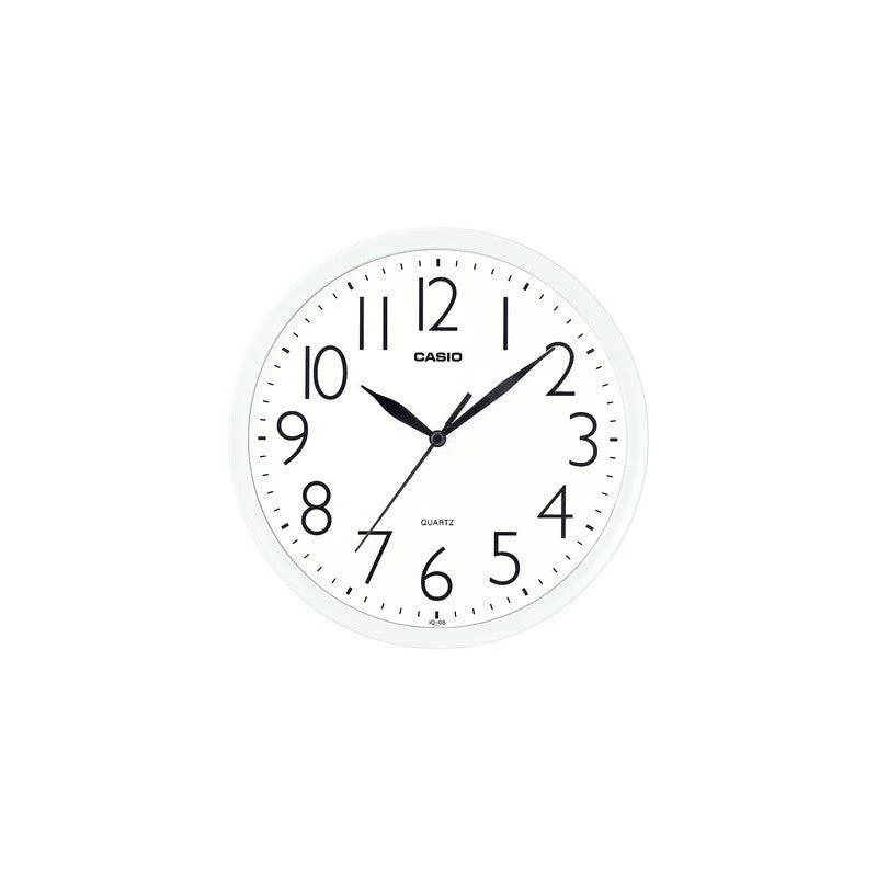 Lantern Clocks for Rustic Charm-CASIO WALL CLOCK - IQ-05-7DF