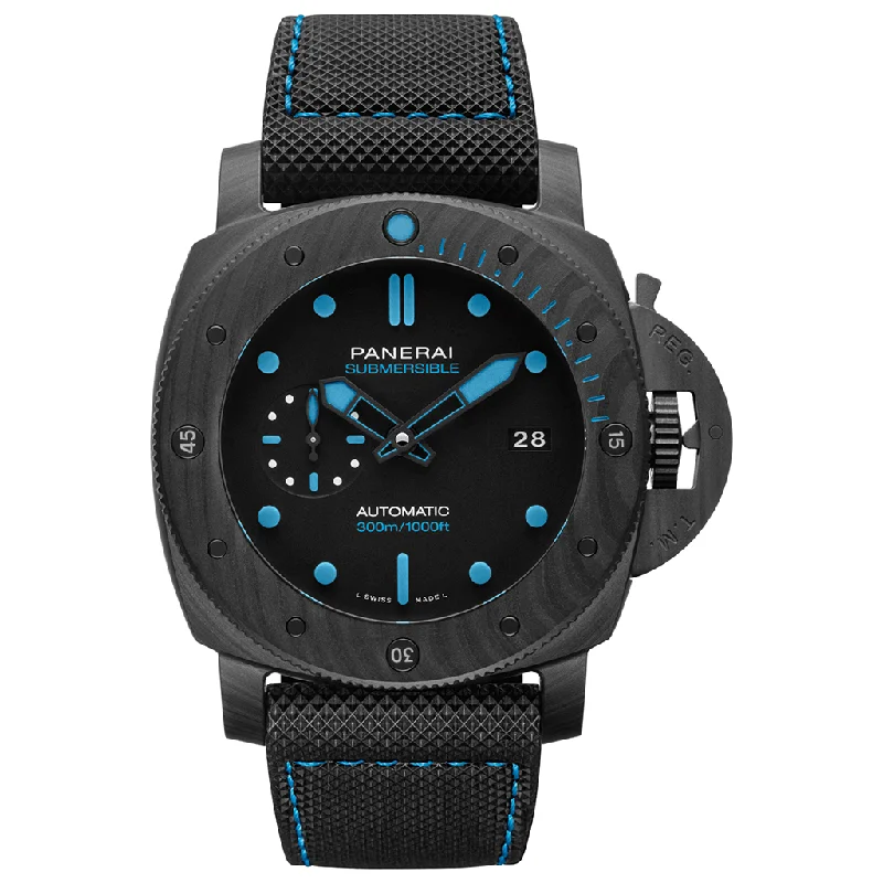 Women's Military Watches with Advanced Navigation-Submersible Carbotech 47MM PAM01616