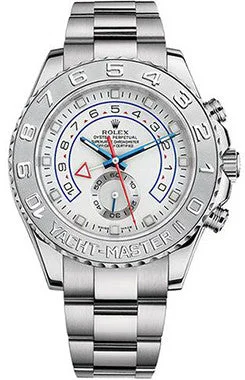men's Rolex watches with skeleton dial -​Rolex - Yacht-Master II 44mm - White Gold and Titanium