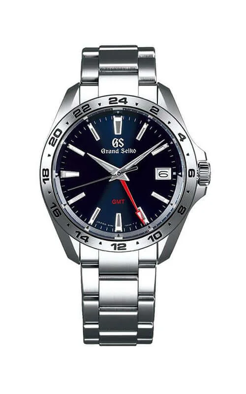 Men's Seiko British Made Style Watches-Grand Seiko Sport 9F Quartz GMT SBGN005G