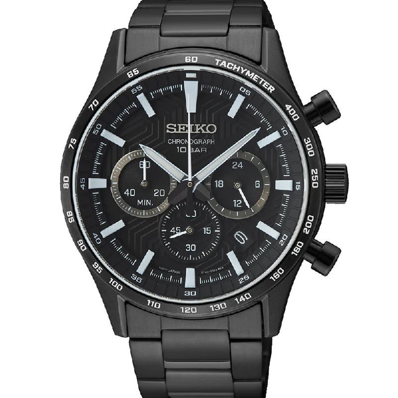 Men's Seiko Hybrid Style Watches-Seiko SSB415P Chronograph