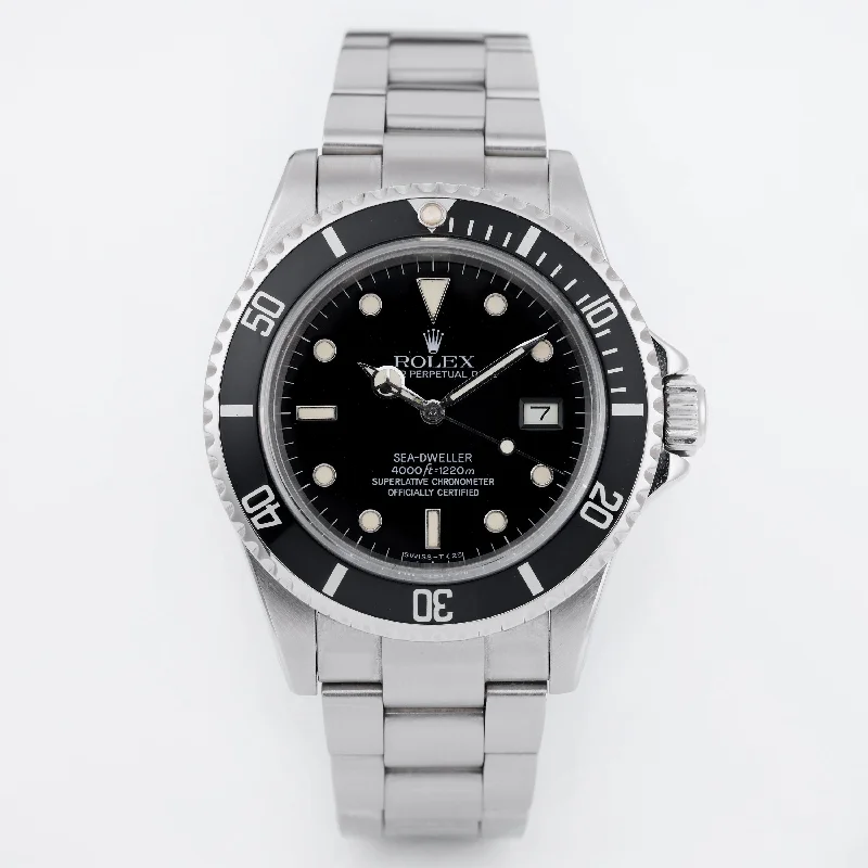 men's Rolex watches with aluminum bezel insert -Rolex Sea-Dweller | REF. 16660 | 'Triple Six' | Stainless Steel | 1984