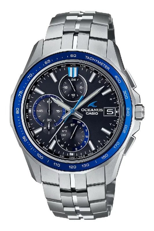 Men's Christmas Gift Dress Watches for Holiday Season-Oceanus "Manta" S7000 Series OCW-S7000-1AJF