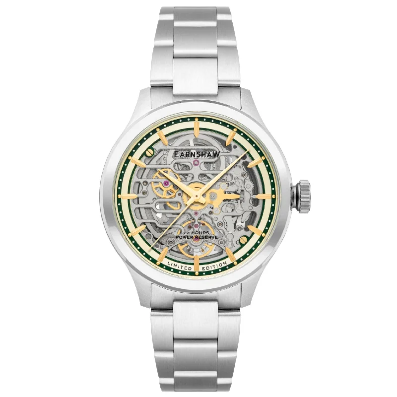 Men's Romantic Dinner Style Dress Watches for Valentine's Day-Thomas Earnshaw Baron Watch ES-8229-33