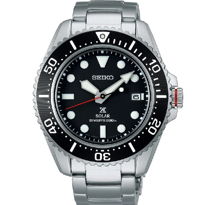 Men's Seiko Wedding Style Watches-Seiko Prospex SNE589P Solar Divers