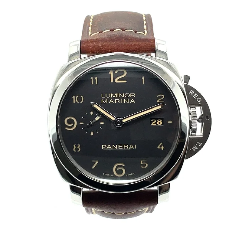 Women's Military Watches with Barometer Calibration-Panerai Luminor Marina 1950 3 Days PAM00359 - Certified Pre-Owned