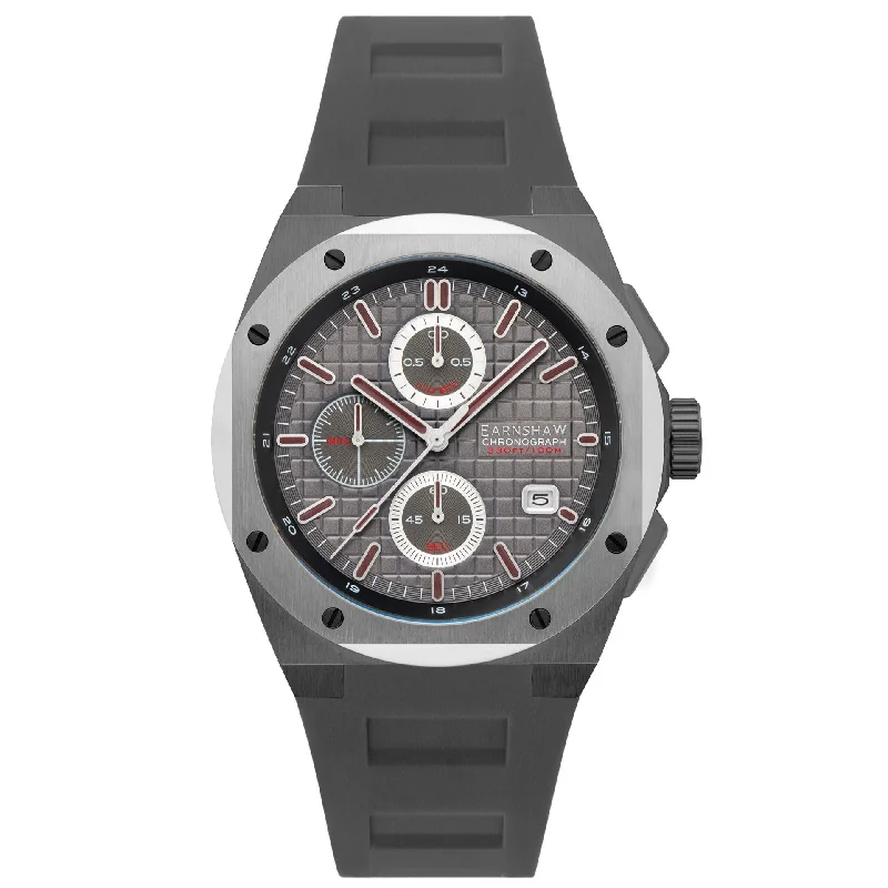 Men's Automatic Dress Watches with Date Display-Thomas Earnshaw Bessemer Chronograph Watch ES-8254-04