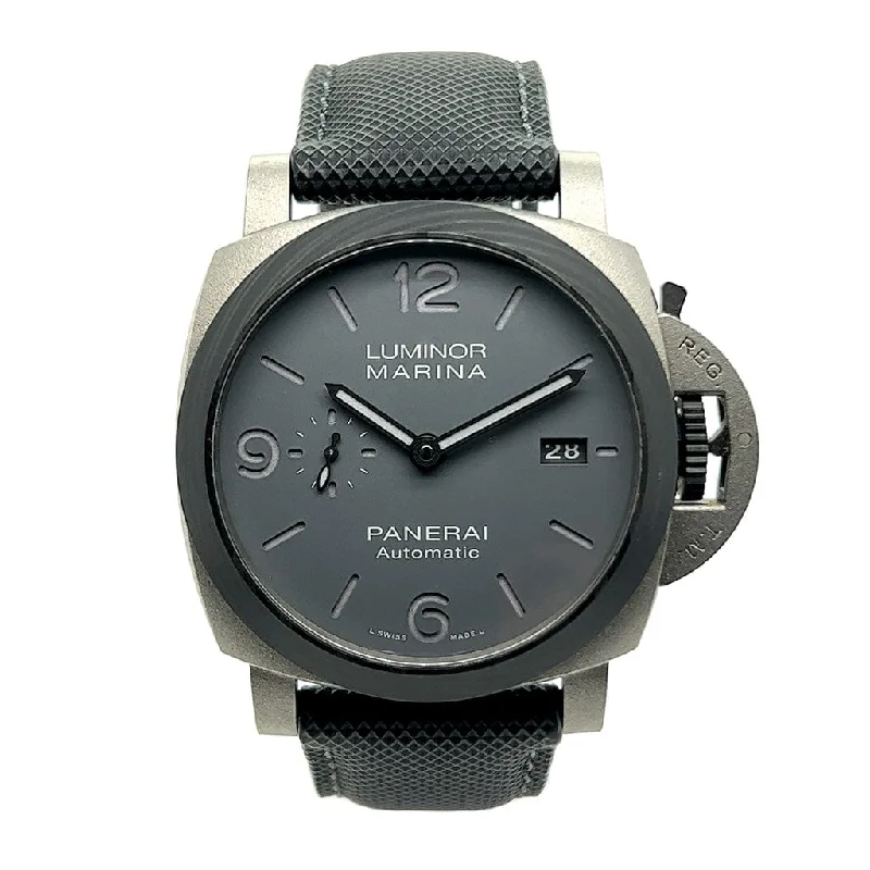Women's Barometer Military Watches-Panerai Luminor Marina TUTTOGRIGIO Pam01662 44MM - Certified Pre-Owned