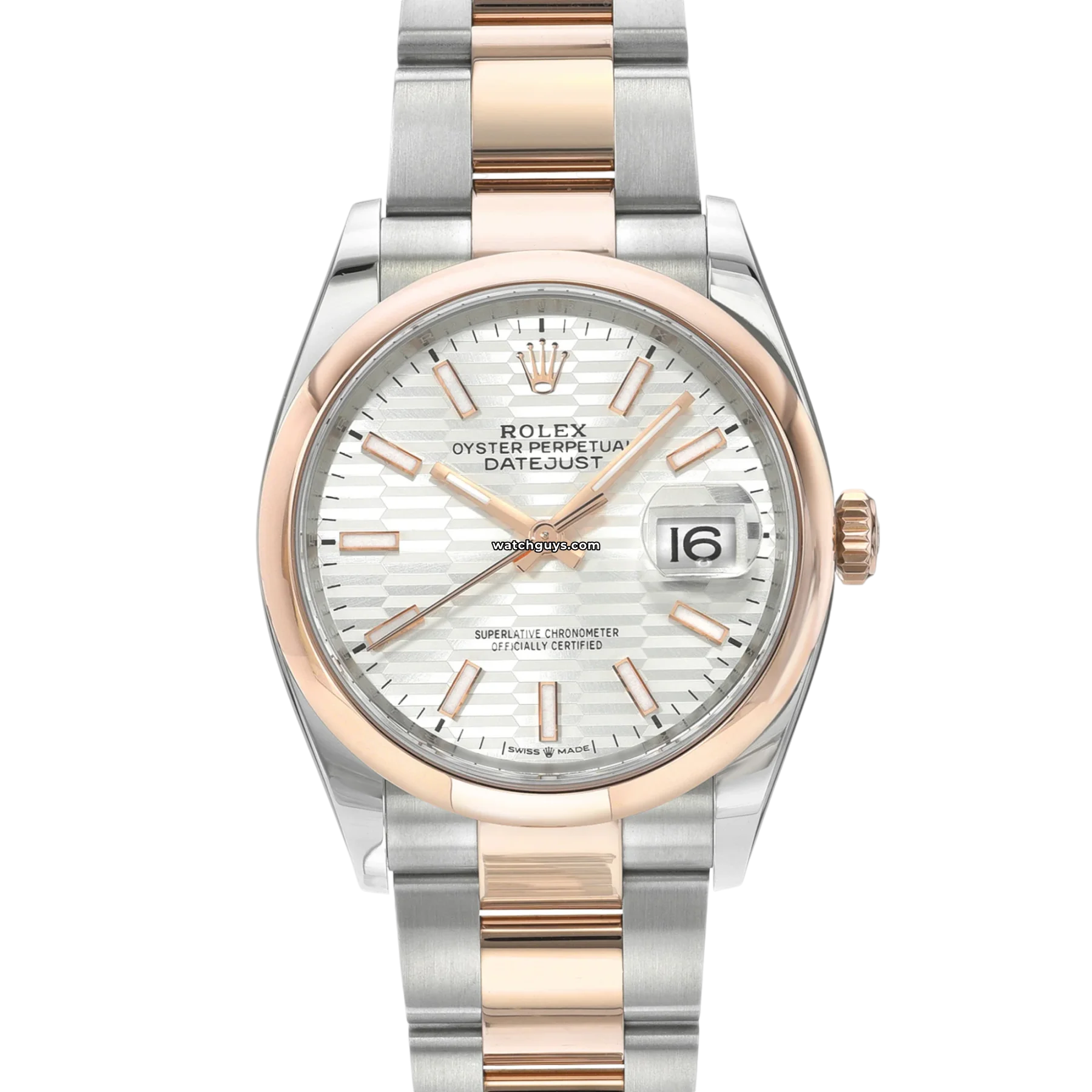 Women's Rolex Anniversary Watches-Rolex Datejust 126201 Silver Motif