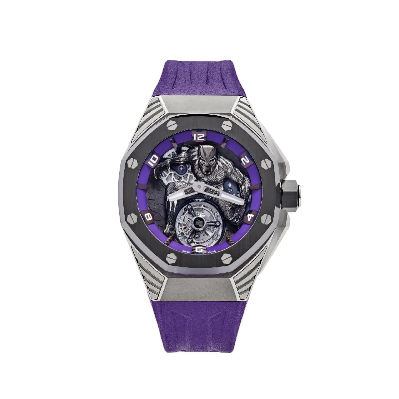 Men's Audemars Piguet Autumn Style Watches-Audemars Piguet Royal Oak Concept 26620IO.OO.D077CA.01 'Black Panther' Flying Tourbillon Limited Edition