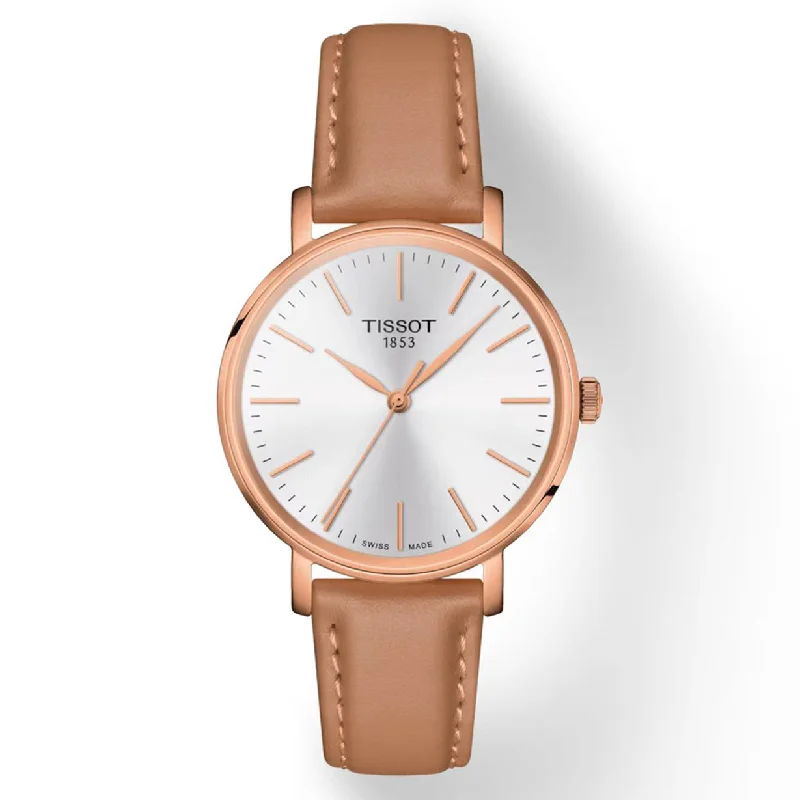 Women's Heritage Watches for Modern Design-Tissot T-Classic Everytime White Dial Women 34mm