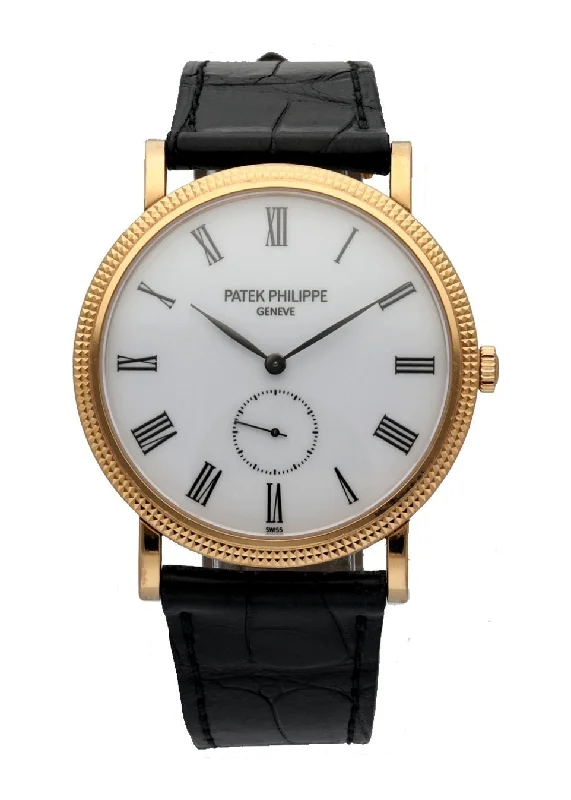 Men's Patek Philippe Watches with UV Sensor-Patek Philippe Calatrava  5119R 18K Rose gold Men's Watch