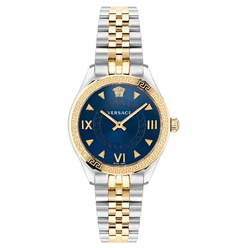 Men's Everyday Wear Dress Watches for Casual Style-Versace Hellenyium Ladies Two-Tone Watch VE2S00522