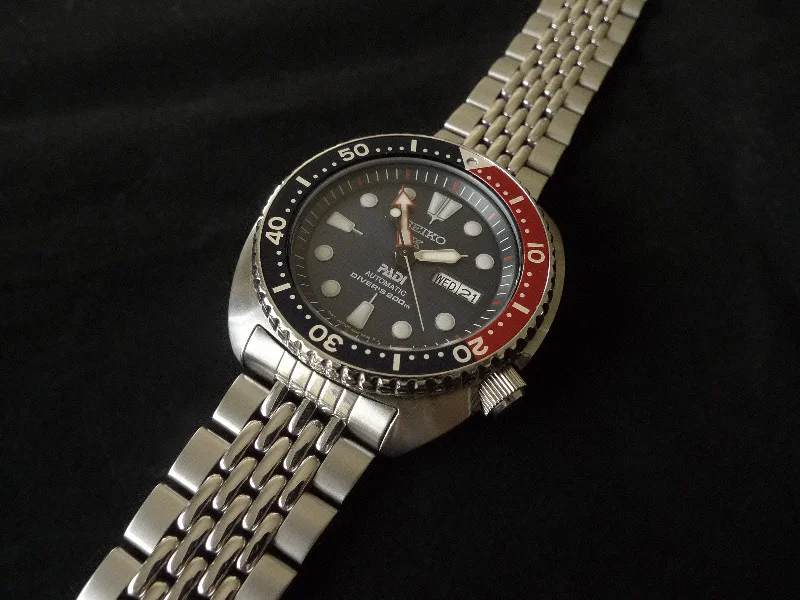 Men's Seiko Elegant Design Watches-Beads of Rice Bracelet (Seiko SRP)
