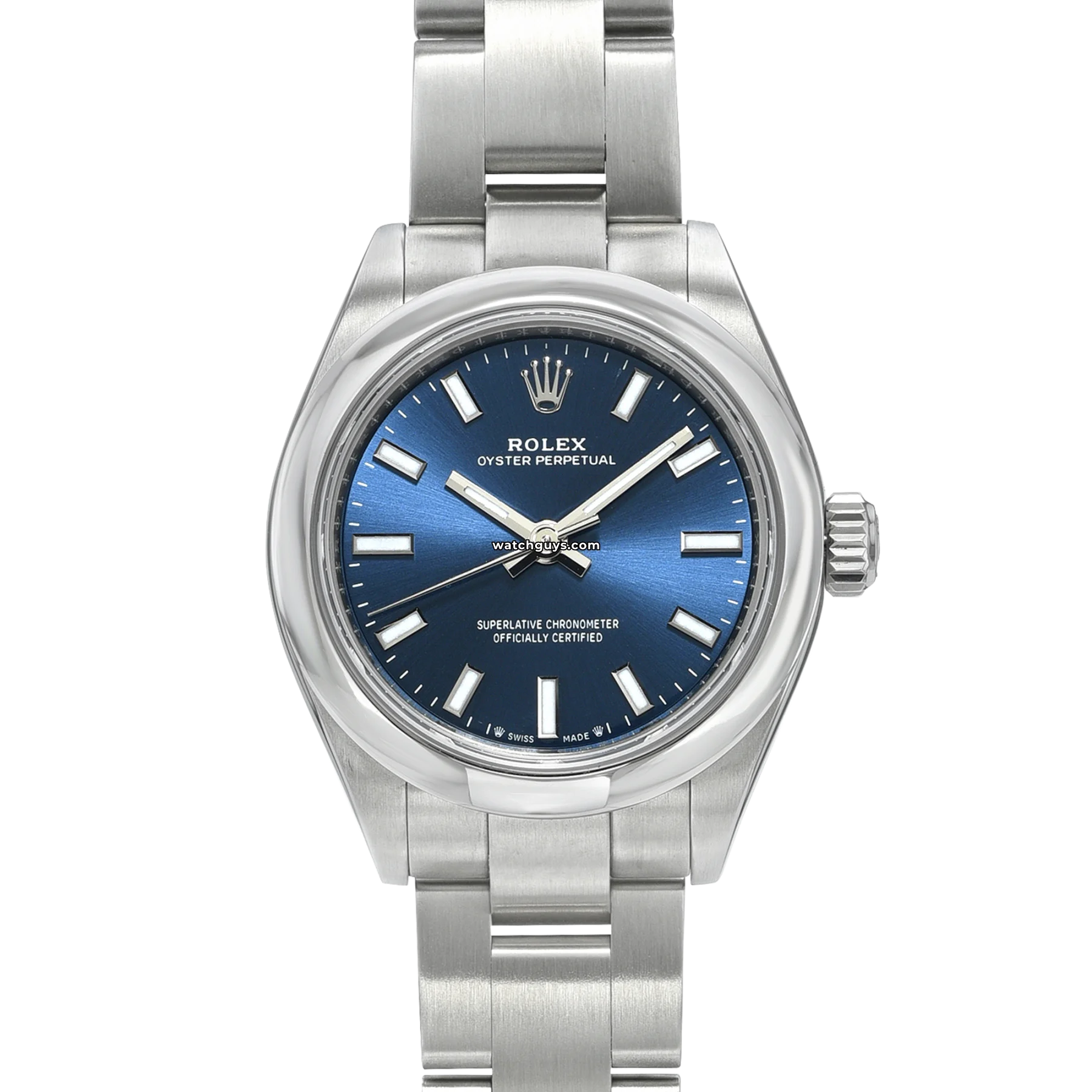 Women's Rolex European Made Style Watches-Rolex Oyster Perpetual 276200 Blue